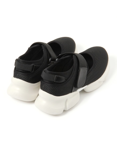 niko and...(ニコアンド)の「オリジナルメッシュスニーカー(スニーカー・レディース・オフホワイト/ブラック・LARGE/MEDIUM/SMALL)」の8枚目の写真