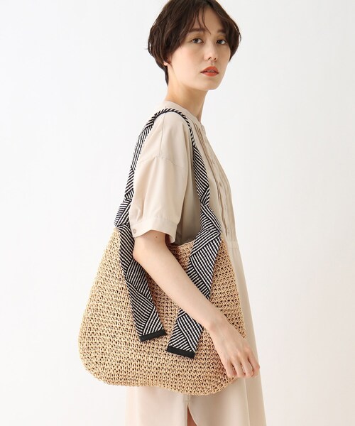 DRESKIP(ドレスキップ)の「◆ラメテープショルダー(ショルダーバッグ・レディース・ベージュ/グレー/ブラウン系・00)」の7枚目の写真