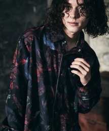 glamb | Flower feather long SH / フラワーフェザーロングシャツ(シャツ/ブラウス)