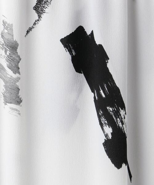 BEAUTY&YOUTH UNITED ARROWS（ビューティーアンドユースユナイテッドアローズ）の「BY プリントティアードスカート -ウォッシャブル-（スカート・レディース・ブラック/ダークグレー・FREE）」の16枚目の写真