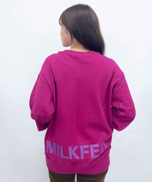 BACK LOGO SWEAT TOP