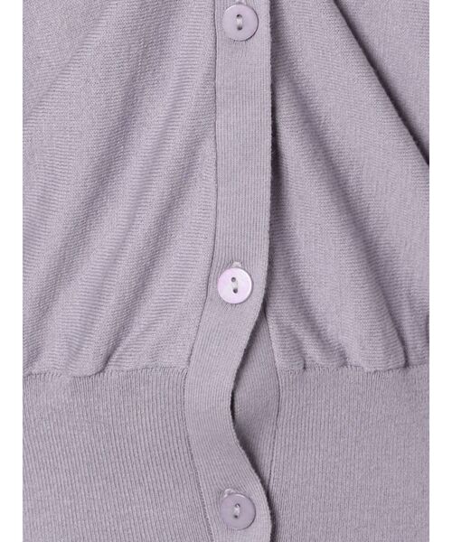LAGUNAMOON（ラグナムーン）の「エスカフェカーディガン（カーディガン/ボレロ・レディース・ブラック/ラベンダー/ベージュ・FREE）」の12枚目の写真