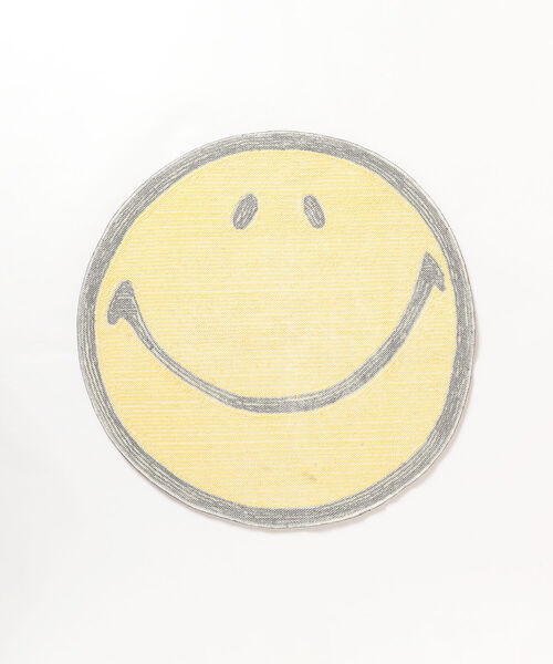 SECOND LAB.（セカンド ラブ）の「SECOND LAB. / SMILE RUG MAT BIG（ラグ/マット・メンズ・イエロー・ONE SIZE）」の3枚目の写真