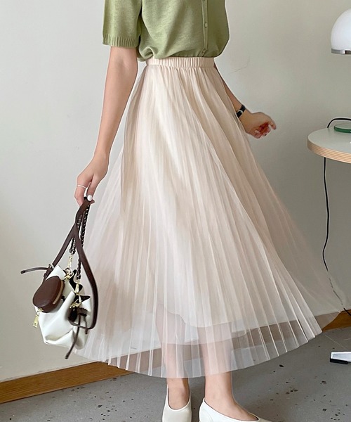 fd style（エフディ スタイル）の「[FD]ワルツスカート（スカート・レディース・ベージュ/ブラック/ブラウン・FREE）」の3枚目の写真