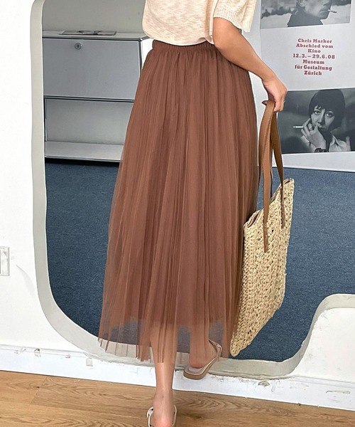 fd style（エフディ スタイル）の「[FD]ワルツスカート（スカート・レディース・ベージュ/ブラック/ブラウン・FREE）」の17枚目の写真