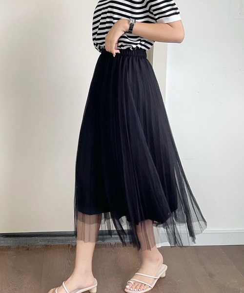 fd style（エフディ スタイル）の「[FD]ワルツスカート（スカート・レディース・ベージュ/ブラック/ブラウン・FREE）」の16枚目の写真