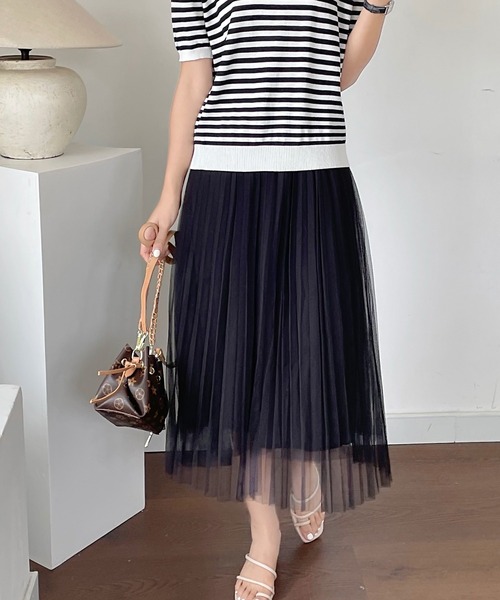 fd style（エフディ スタイル）の「[FD]ワルツスカート（スカート・レディース・ベージュ/ブラック/ブラウン・FREE）」の19枚目の写真