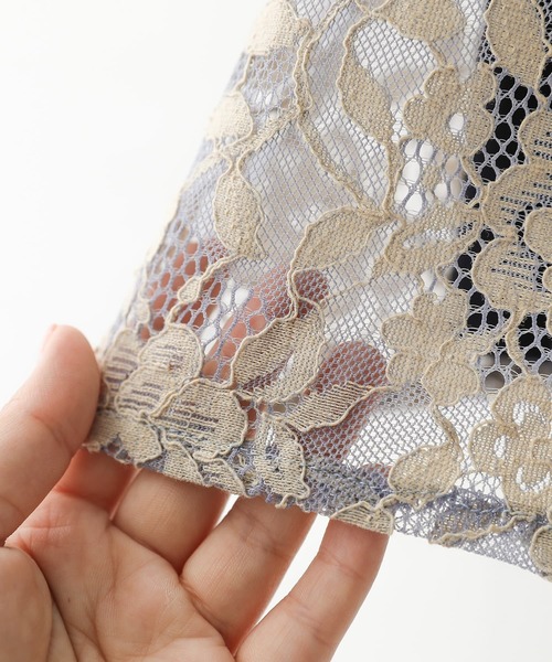 somari imagination（ソマリ イマジネーション）の「『レースデザインポロシャツ』（ポロシャツ・レディース・ネイビー・1/2）」の9枚目の写真