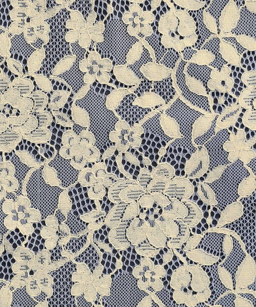 somari imagination（ソマリ イマジネーション）の「『レースデザインポロシャツ』（ポロシャツ・レディース・ネイビー・1/2）」の4枚目の写真