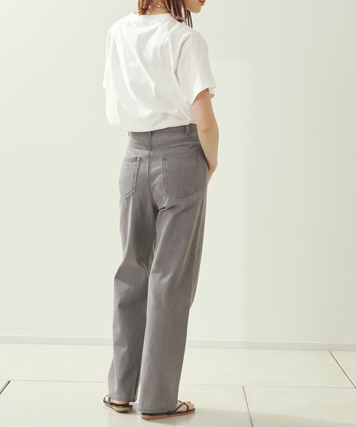 prose verse(プロズヴェール)の「ローマの休日シネマTシャツ(Tシャツ/カットソー・レディース・チャコールグレー/オフホワイト・フリ-)」の10枚目の写真