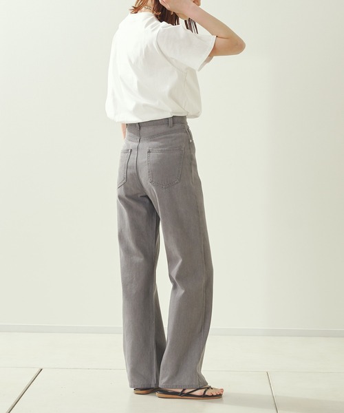 prose verse(プロズヴェール)の「ローマの休日シネマTシャツ(Tシャツ/カットソー・レディース・チャコールグレー/オフホワイト・フリ-)」の11枚目の写真