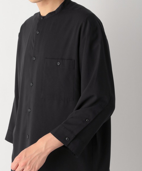 GLOBAL WORK（グローバルワーク）の「カイテキシャツ7分袖/957017（シャツ/ブラウス・メンズ・ブラック/ベージュ/グリーン・SMALL/MEDIUM/LARGE/X-LARGE）」の11枚目の写真