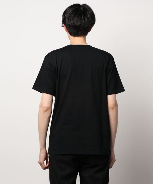 NEW ERA（ニューエラ）の「【NEW ERA】コットン Tシャツ ボックスロゴ [BSC]（Tシャツ/カットソー・メンズ・ブラック/ホワイト・L/XL/M/S）」の4枚目の写真