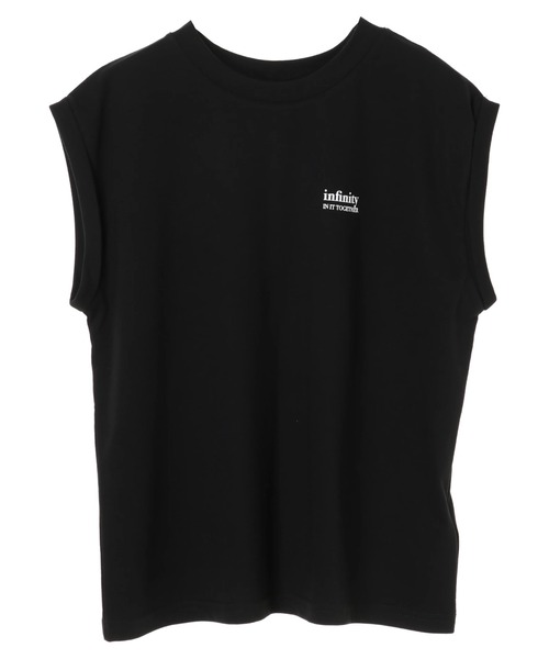 DURAS(デュラス)の「バックプリントロゴTシャツ(Tシャツ/カットソー・レディース・ホワイト/ブラック・FREE)」の5枚目の写真