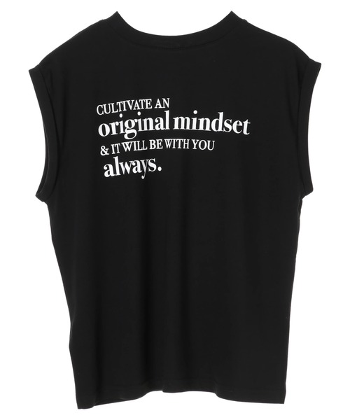 DURAS(デュラス)の「バックプリントロゴTシャツ(Tシャツ/カットソー・レディース・ホワイト/ブラック・FREE)」の6枚目の写真