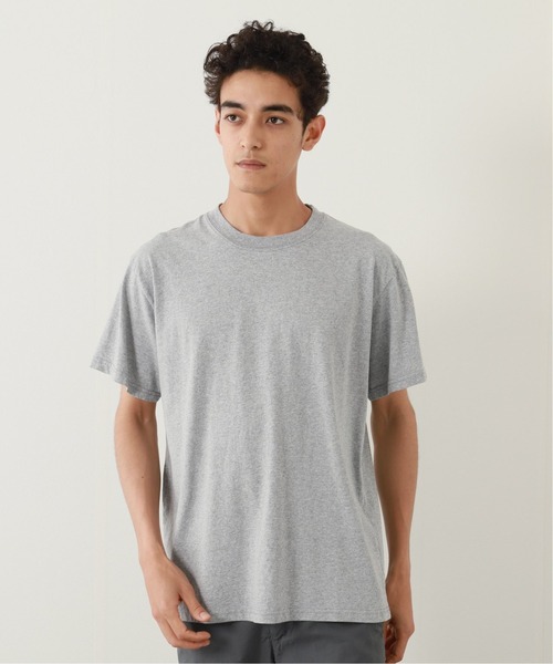 JOURNAL STANDARD relume(ジャーナルスタンダード レリューム)の「NEWCOLOR PALETTE TEE S/S(Tシャツ/カットソー・メンズ・ホワイト/ブラック/グレー/ホワイト系その他/ブルー系その他・SMALL/MEDIUM/LARGE)」の4枚目の写真