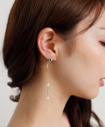 トロップパールロングピアス