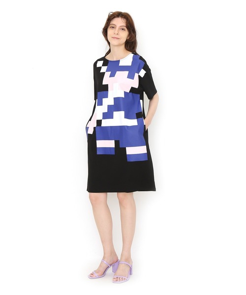 Design Tshirts Store graniph(デザイン ティーシャツ ストア グラニフ)の「勇者(ドラゴンクエスト)|コラボワンピース(ワンピース・レディース・ブラック・FREE)」の10枚目の写真