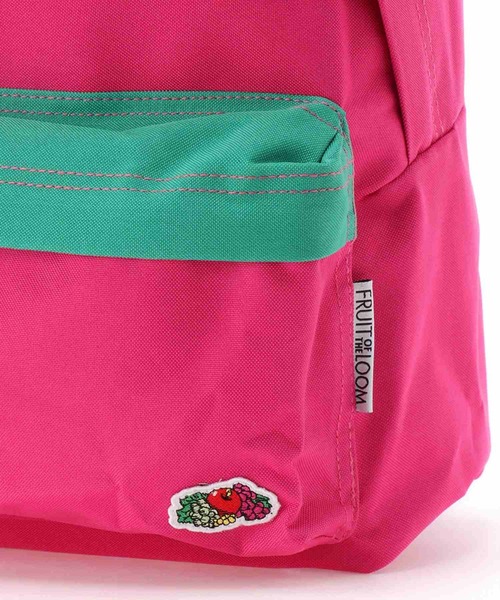 FRUIT OF THE LOOM（フルーツオブザルーム）の「FRUIT OF THE LOOM　[KID'S]CONBI DAY PACK（バックパック/リュック・キッズ・サックスブルー/ブラック/ピンク/レッド/ミント・FREE）」の12枚目の写真