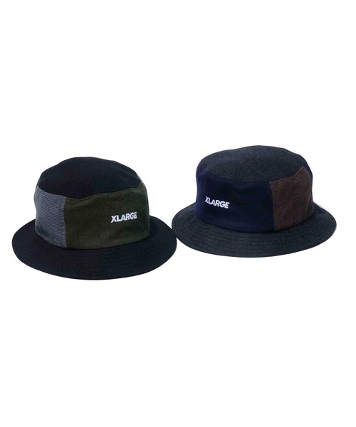 XLARGE（エクストララージ）の「PANELED WOOL HAT（ハット・メンズ・ネイビー/オリーブ・M/L）」の10枚目の写真
