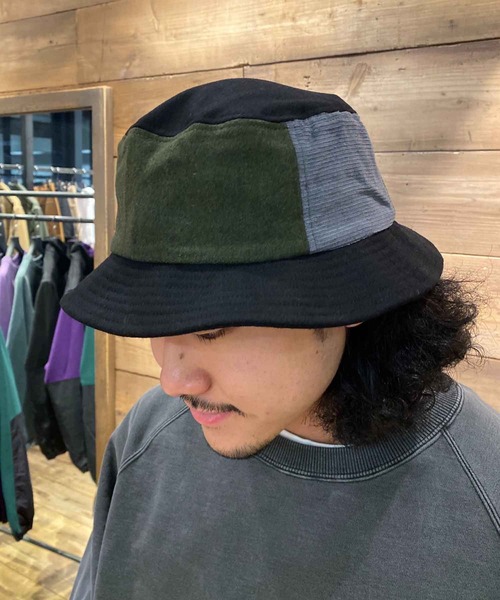 XLARGE（エクストララージ）の「PANELED WOOL HAT（ハット・メンズ・ネイビー/オリーブ・M/L）」の16枚目の写真