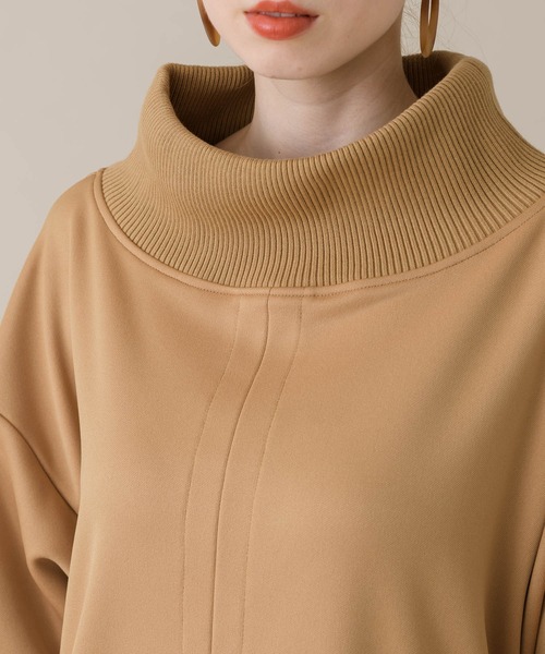 1％（イチ パーセント）の「1％ センタースリットワンピース（ワンピース・レディース・ブラック/キャメル・FREE）」の10枚目の写真