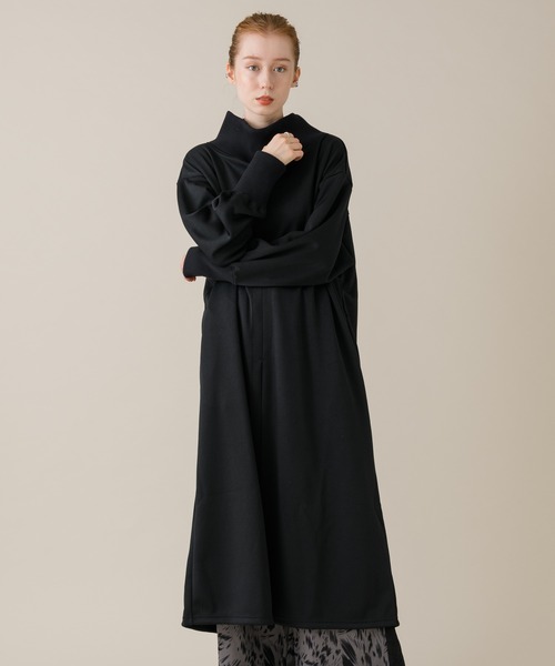 1％（イチ パーセント）の「1％ センタースリットワンピース（ワンピース・レディース・ブラック/キャメル・FREE）」の12枚目の写真