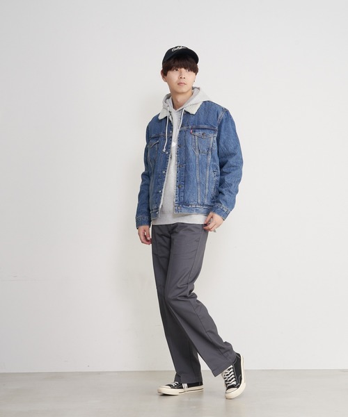 Dickies(ディッキーズ)の「【DICKIES/ディッキーズ】874ノータックワイドチノパンツ/ワークパンツ TCツイル(チノパンツ・メンズ・シルバー/カーキ/ブラック/チャコールグレー/ネイビー/ベージュ/ダークグリーン/ダークブラウン/ライトグリーン・32inch/30inch/34inch/36inch)」の16枚目の写真