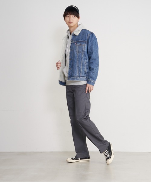 Dickies(ディッキーズ)の「【DICKIES/ディッキーズ】874ノータックワイドチノパンツ/ワークパンツ TCツイル(チノパンツ・メンズ・シルバー/カーキ/ブラック/チャコールグレー/ネイビー/ベージュ/ダークグリーン/ダークブラウン/ライトグリーン・32inch/30inch/34inch/36inch)」の20枚目の写真