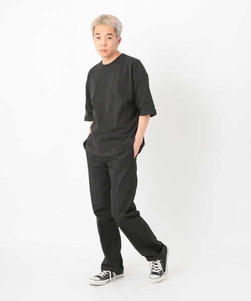 ID387 大人気US古着ディッキーズノータックワイド名作874チノパンツ超極太 ID387 大人気US古着ディッキーズノータックワイド名作874