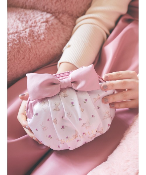 ベアラビットリボンポーチ ポーチ Maison De Fleur メゾンドフルール のファッション通販 Zozotown