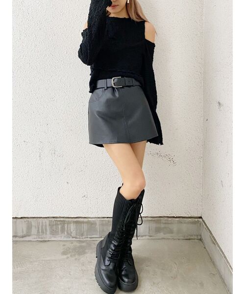 GYDA（ジェイダ）の「vintage ワイドベルト（その他雑貨・レディース・ブラック/ブラウン・FREE）」の14枚目の写真