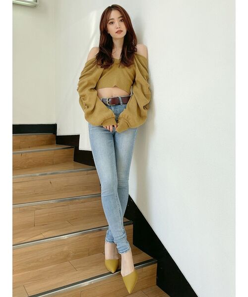 GYDA（ジェイダ）の「vintage ワイドベルト（その他雑貨・レディース・ブラック/ブラウン・FREE）」の8枚目の写真