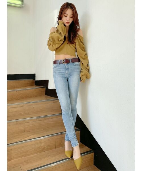 GYDA（ジェイダ）の「vintage ワイドベルト（その他雑貨・レディース・ブラック/ブラウン・FREE）」の15枚目の写真