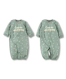 接結星柄2WAYオール