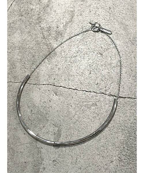 EMODA(エモダ)の「ロングフープネックレス(ネックレス・レディース・シルバー/ゴールド・FREE)」の1枚目の写真