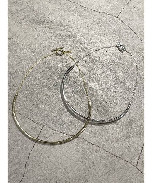 EMODA(エモダ)の「ロングフープネックレス(ネックレス・レディース・シルバー/ゴールド・FREE)」の3枚目の写真