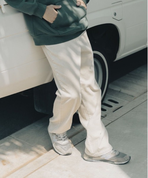 Ocean Pacific（オーシャンパシフィック）の「【OP:オーピー】コーデュロイ ストレートパンツ（その他パンツ・メンズ・ブラック/ベージュ/アイボリー・32inch/30inch/34inch）」の2枚目の写真