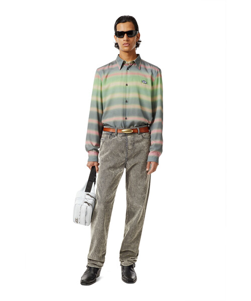 DIESEL（ディーゼル）の「メンズ シャツ リヨセル（シャツ/ブラウス・メンズ・ブラック/マルチ・X-SMALL/SMALL/LARGE/MEDIUM/XX-LARGE/X-LARGE）」の10枚目の写真