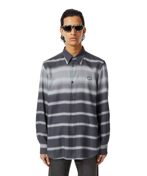 DIESEL（ディーゼル）の「メンズ シャツ リヨセル（シャツ/ブラウス・メンズ・ブラック/マルチ・X-SMALL/SMALL/LARGE/MEDIUM/XX-LARGE/X-LARGE）」の21枚目の写真