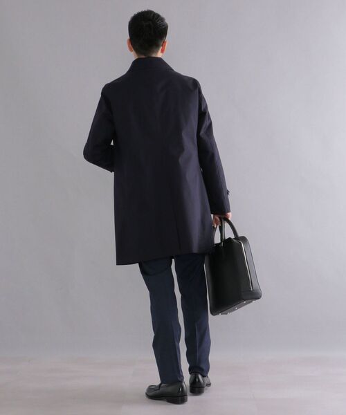 SHIPS（シップス）の「SHIPS: コットン ステンカラーコート（ステンカラーコート・メンズ・ネイビー/ライトカーキ・SMALL/MEDIUM/LARGE/X-LARGE）」の18枚目の写真