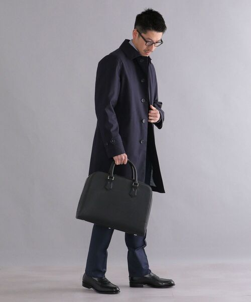 SHIPS（シップス）の「SHIPS: コットン ステンカラーコート（ステンカラーコート・メンズ・ネイビー/ライトカーキ・SMALL/MEDIUM/LARGE/X-LARGE）」の20枚目の写真