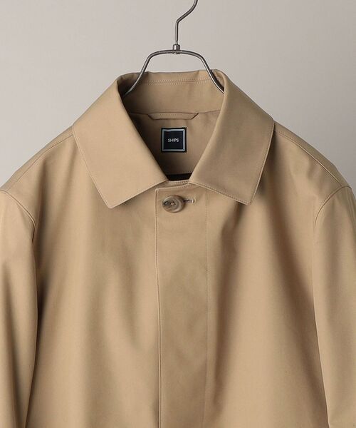 セール】SHIPS: コットン ステンカラーコート（ステンカラーコート