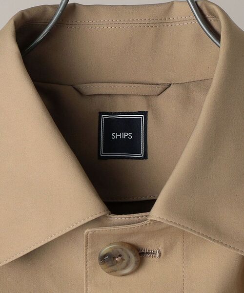 セール】SHIPS: コットン ステンカラーコート（ステンカラーコート