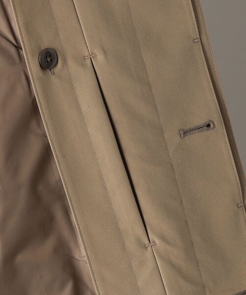 SHIPS（シップス）の「SHIPS: コットン ステンカラーコート（ステンカラーコート・メンズ・ネイビー/ライトカーキ・SMALL/MEDIUM/LARGE/X-LARGE）」の5枚目の写真