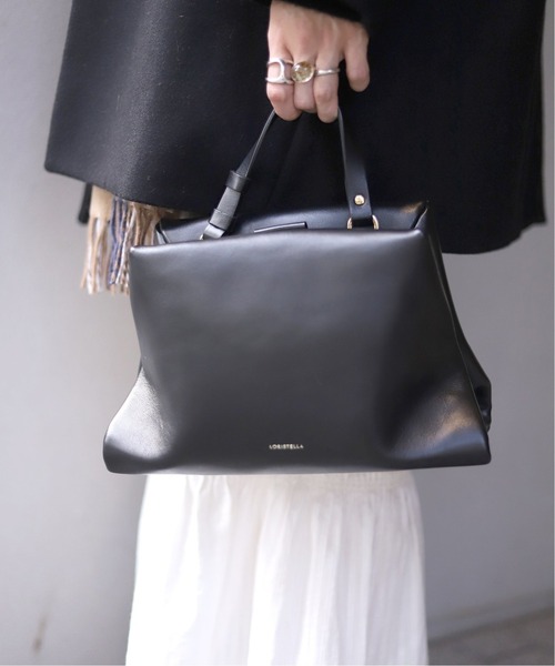 SLOBE IENA（スローブイエナ）の「【LORISTELLA/ロリステッラ】 ショルダーバッグ（ショルダーバッグ・レディース・ブラック/アイボリー・FREE）」の4枚目の写真