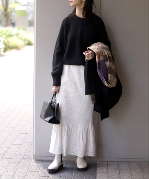 SLOBE IENA（スローブイエナ）の「【LORISTELLA/ロリステッラ】 ショルダーバッグ（ショルダーバッグ・レディース・ブラック/アイボリー・FREE）」の6枚目の写真