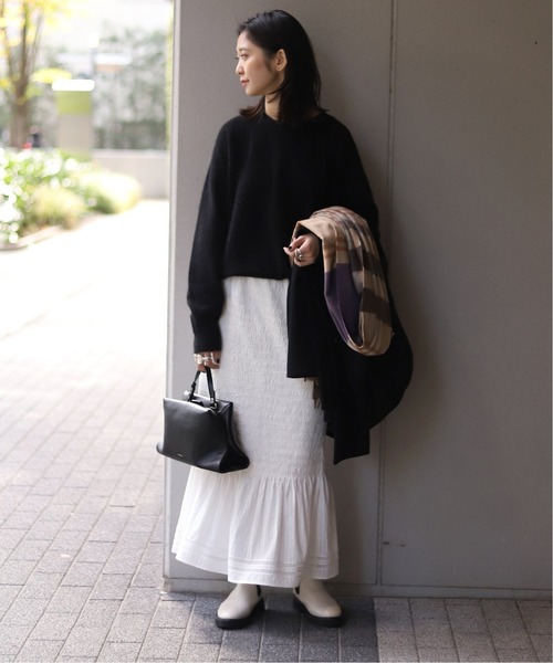 SLOBE IENA（スローブイエナ）の「【LORISTELLA/ロリステッラ】 ショルダーバッグ（ショルダーバッグ・レディース・ブラック/アイボリー・FREE）」の7枚目の写真