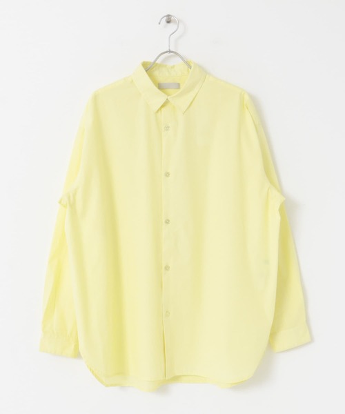 SENSE OF PLACE by URBAN RESEARCH（センスオブプレイスバイアーバンリサーチ）の「タイプライタールーズシャツ（シャツ/ブラウス・メンズ・ライトブルー/イエロー・MEDIUM/LARGE）」の15枚目の写真