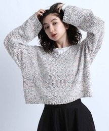 eL | 【eL】3G Colorful Nep Pullover/264753(ニット/セーター)